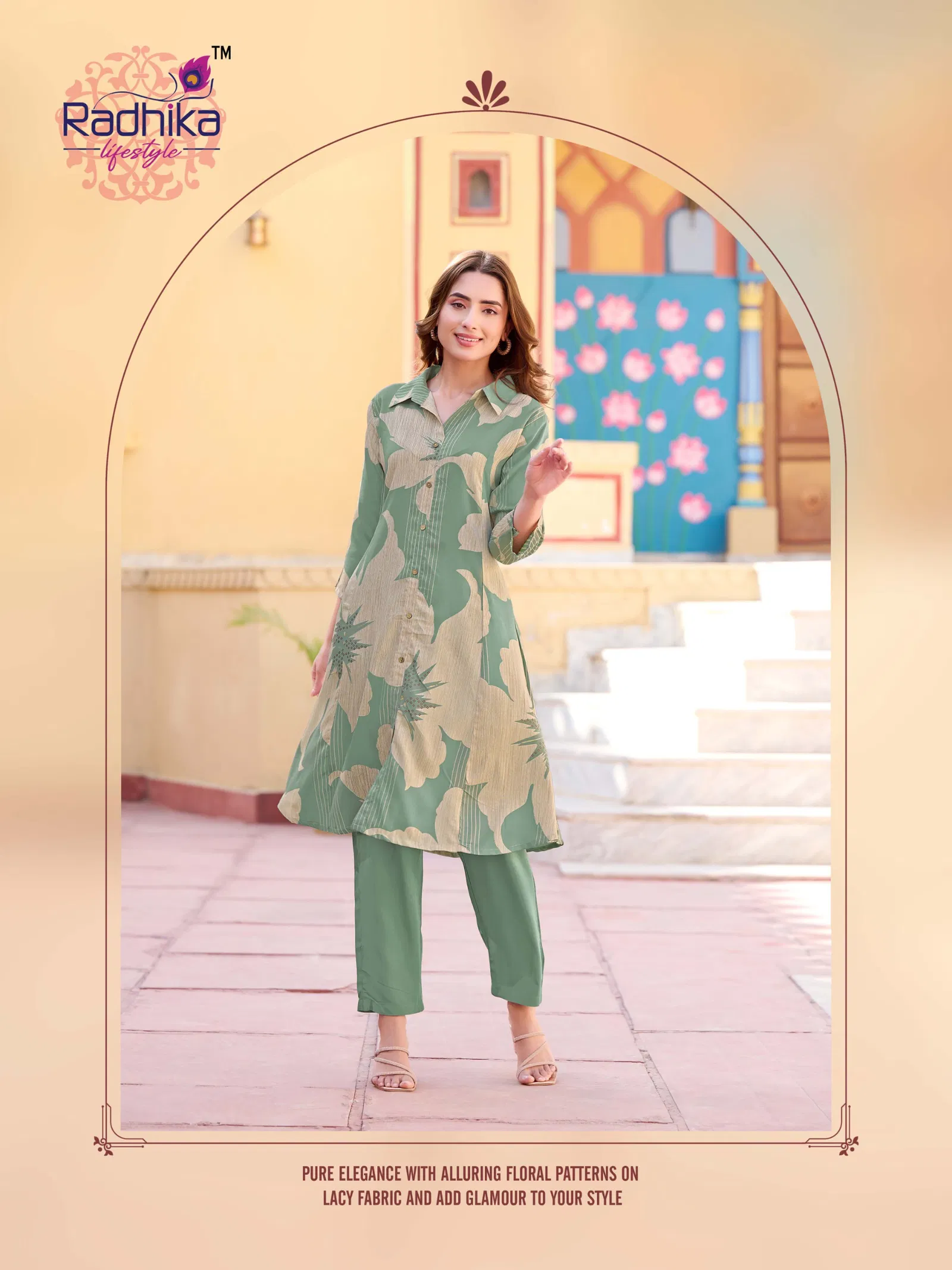 Zalak Vol 1 By Radhika Rayon Foil Printed Kurti With Bottom Wholesale Online